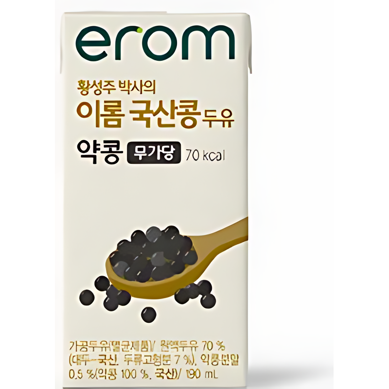 이롬 국내산 약콩 무가당 두유, 16팩에 4천원대라 아침마다 든든하게 챙겨 마셔요 2