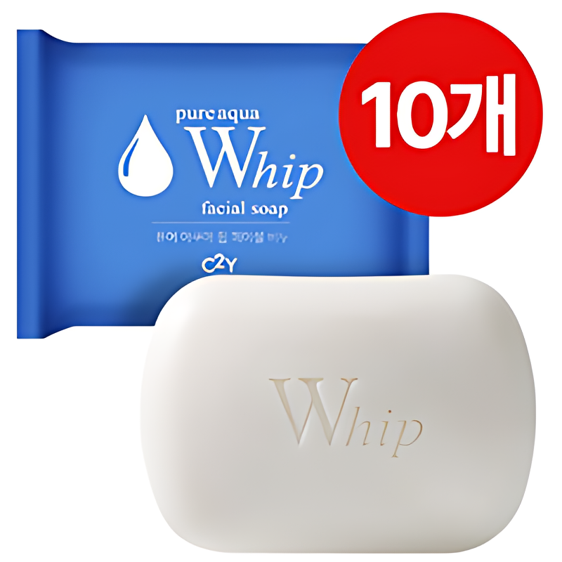 C2Y 퓨어 아쿠아 휩 페이셜 비누, 100g, 10개 상품 이미지 3