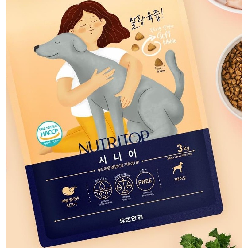뉴트리탑 시니어, 7세 이상, 3kg, 1개 상품 이미지 3