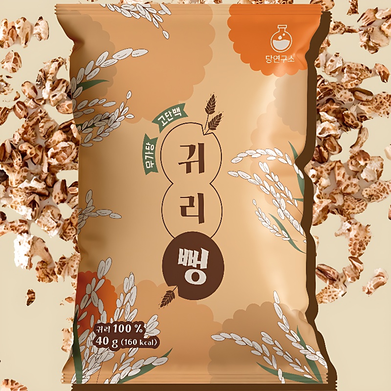 당연구소 귀리뻥, 40g, 10봉 상품 이미지 4