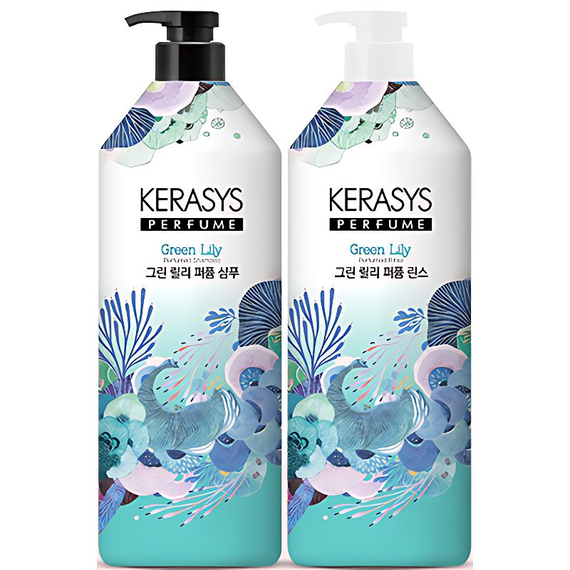 케라시스 퍼퓸 바이올렛 로즈 샴푸, 1L, 2개 + 린스, 1L, 1개 상품 이미지 3