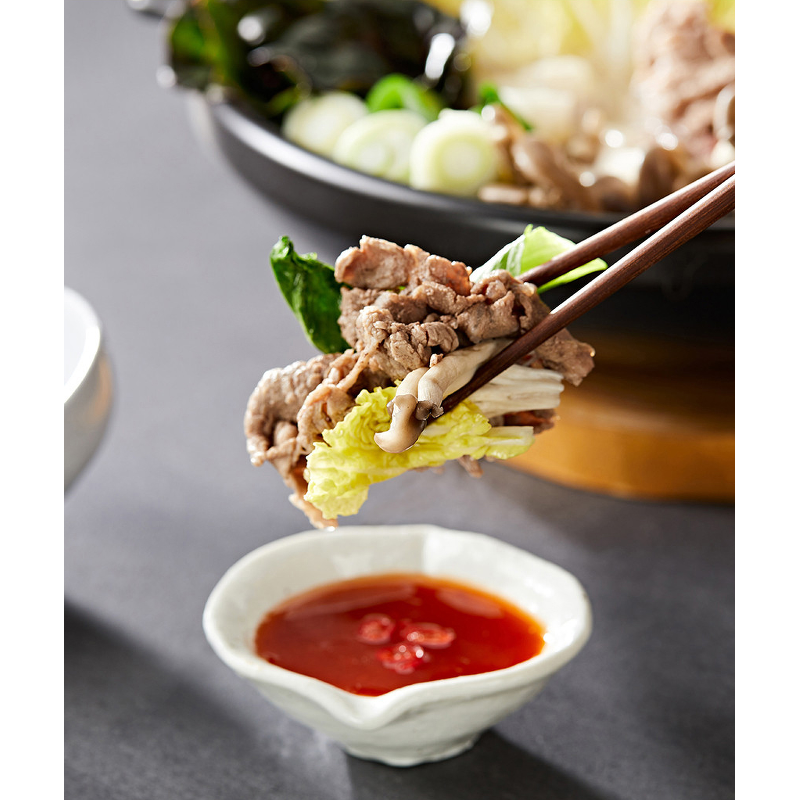 채선당 소고기 샤브샤브, 895g, 1개 + 굴림만두전골, 790g, 1개 상품 이미지 1