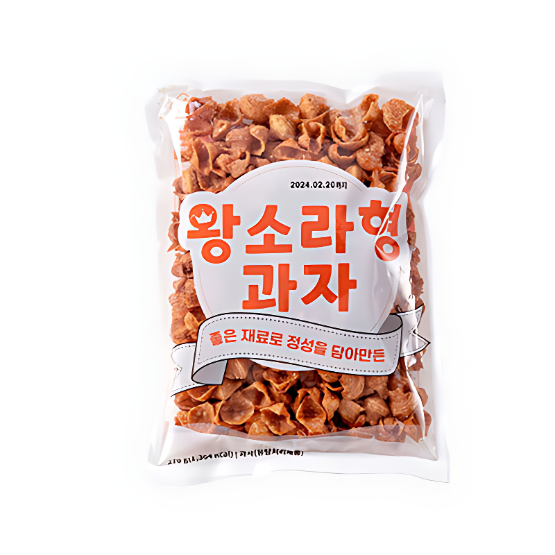 추억의 옛날 과자 4종 모음, 오란다 250g 1봉 + 스토리콘 250g 1봉 + 고구마형 270g 1봉 + 왕소라 270g 1봉, 1세트 상품 이미지 8