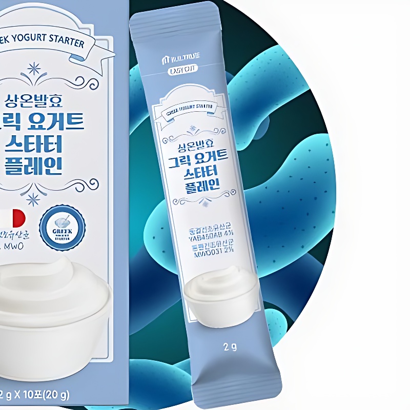 상온발효 그릭 요거트 스타터 플레인, 2g, 10포, 4박스 상세 이미지 4