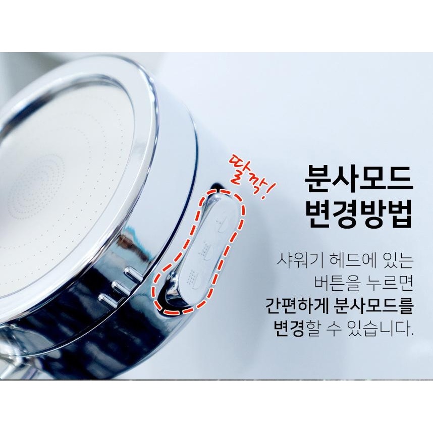 뉴리스 필터 샤워기, 본품 1개 + 필터 6개, 1세트 상품 이미지 2