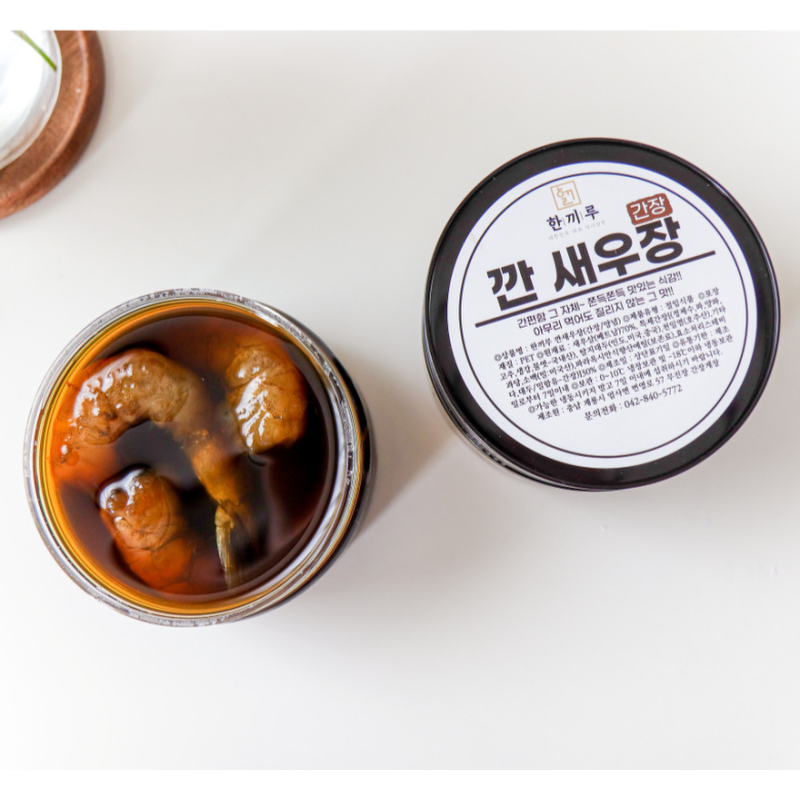 한끼루 깐새우장, 간장 350g 1개 + 양념 350g 1개, 2개 상품 이미지 5