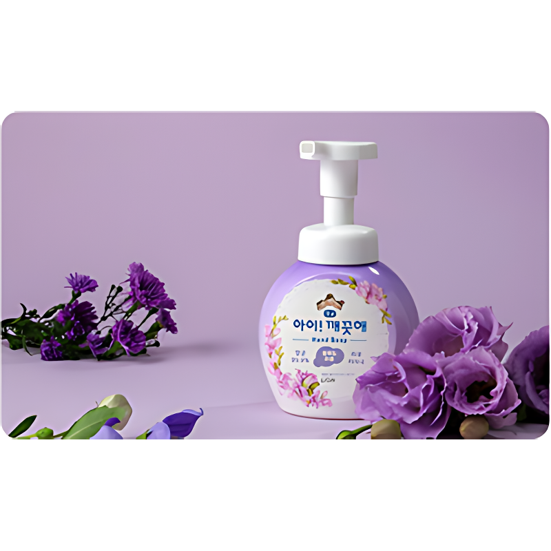 아이깨끗해 항균 폼 핸드솝, 순 파우더향, 250ml, 1개 + 리필, 200ml, 4개 상품 이미지 5