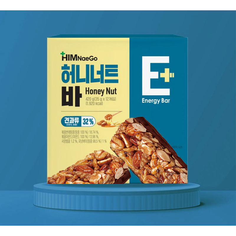 힘내고 허니너트바, 35g, 12개입, 3박스 상품 이미지 3