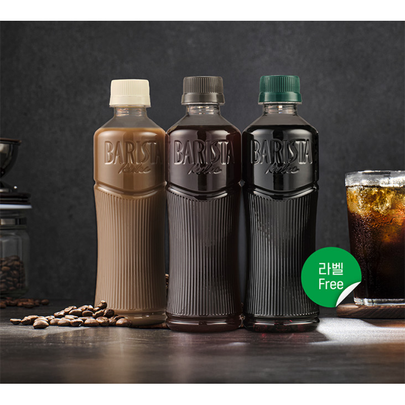 바리스타룰스 원데이 무라벨, 저당라떼, 350ml, 20개 상품 이미지 2