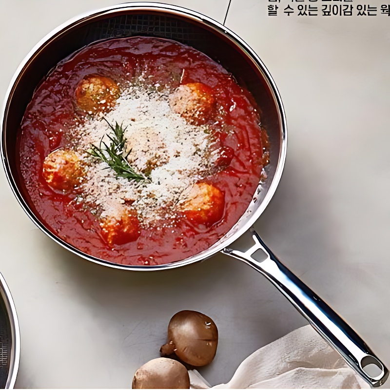 리벤스 스타리안 스텐 통3중 IH 인덕션 후라이팬, 24cm, 1개 상품 이미지 5
