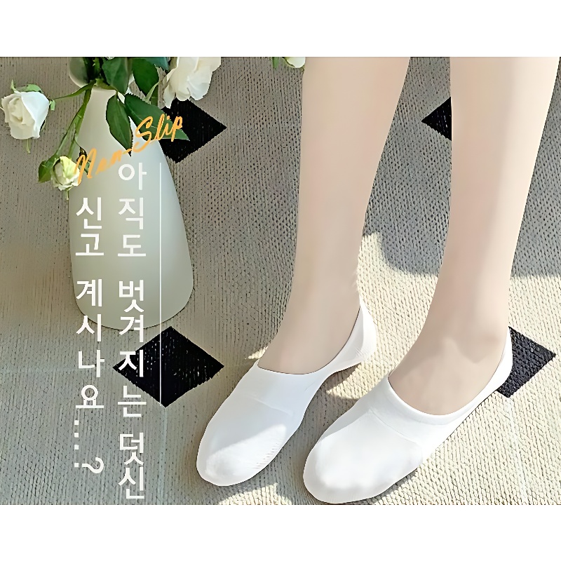 남여 4계절 심플 페이크삭스, 화이트, 남성, 12켤레 상품 이미지 5