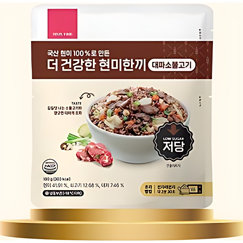 쥬비스푸드 더 건강한 현미한끼 4종, 180g, 4개입, 1세트 상품 이미지 7