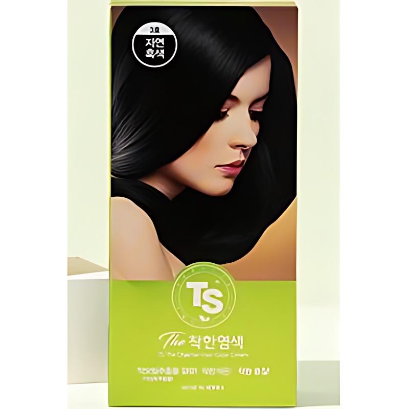 TS 더착한염색, 5호 자연흑갈색, 120g, 3개 상품 이미지 4