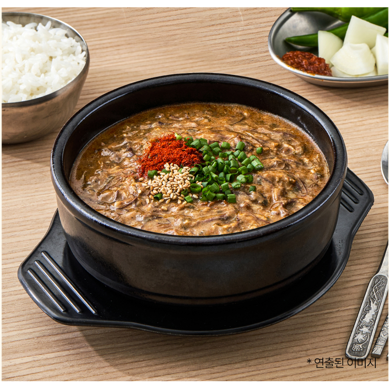 고른 제주식 고사리 육개장, 400g, 4팩 상품 이미지 2