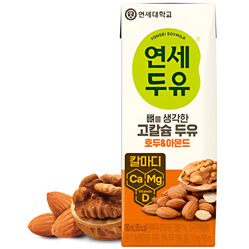 연세두유 뼈를 생각한 고칼슘 두유 검은콩, 190ml, 48팩 상품 이미지 4