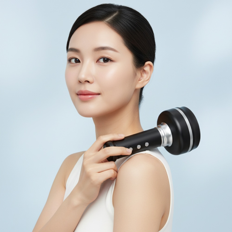 폰박스 무선 흡착 마사지기, A30, 블랙, 1개 상품 이미지 4