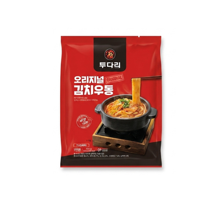 투다리 오리지널 김치우동, 431g, 2개 상품 이미지 2