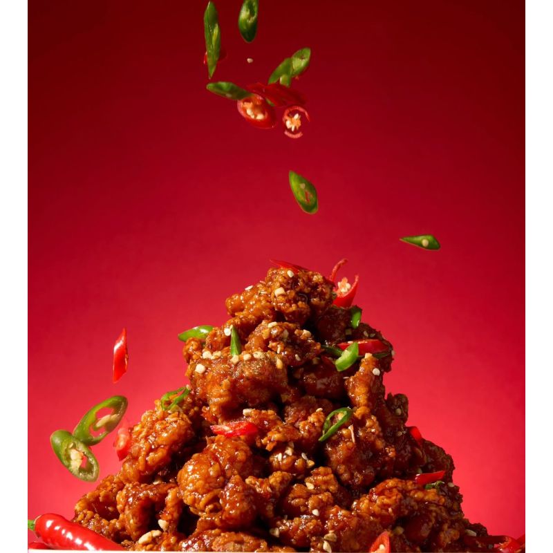 멕시카나 닭강정, 매콤달콤맛, 500g, 1개 + 마늘간장맛, 500g, 1개 상품 이미지 4
