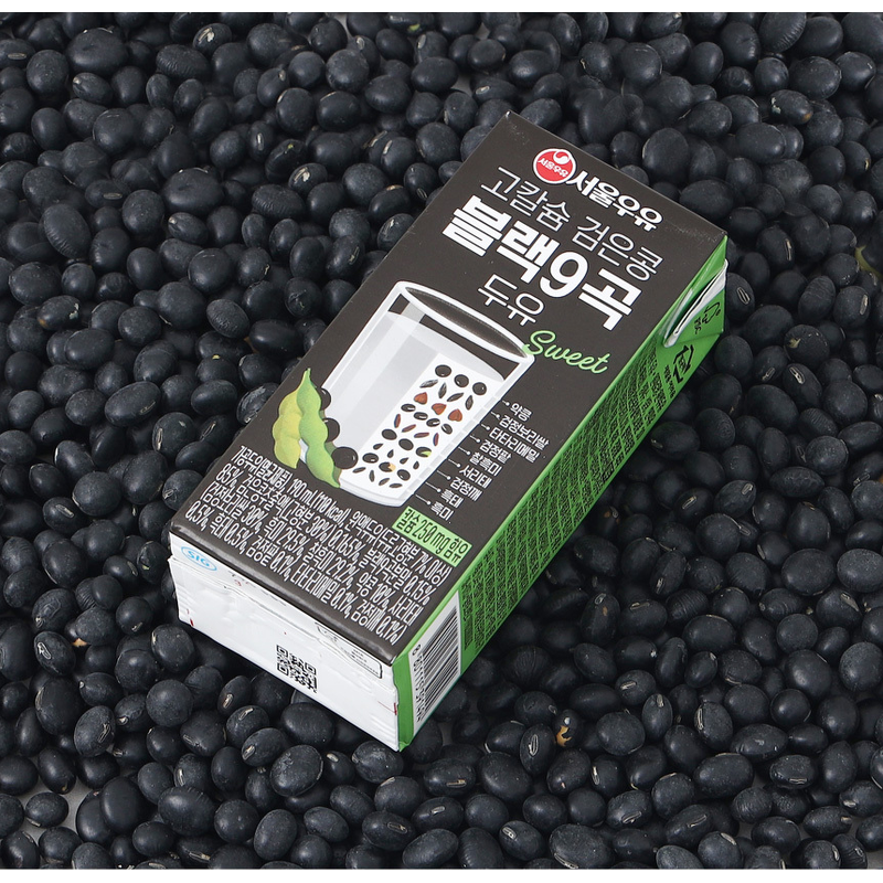 서울우유 고칼슘 검은콩 블랙9곡 두유, 190ml, 32개 상품 이미지 6