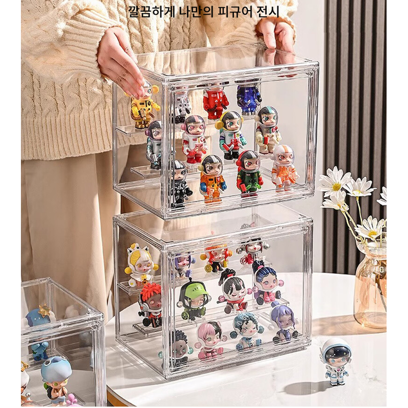 피규어 장식장, 투명, 1개 상품 이미지 6
