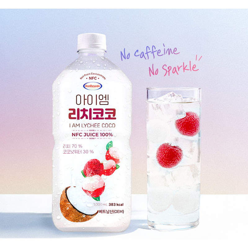 보넬드 아이엠 리치코코 주스, NFC, 착즙 원액, 1L, 3병 상품 이미지 4