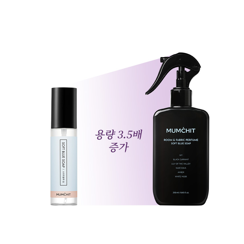 멈칫 섬유향수, 소프트블루솝, 250ml, 2개 상품 이미지 2