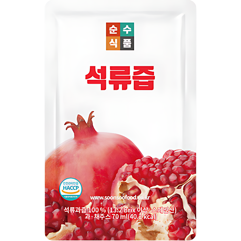 순수식품 석류즙, 70ml, 25포, 1박스 상품 이미지 4