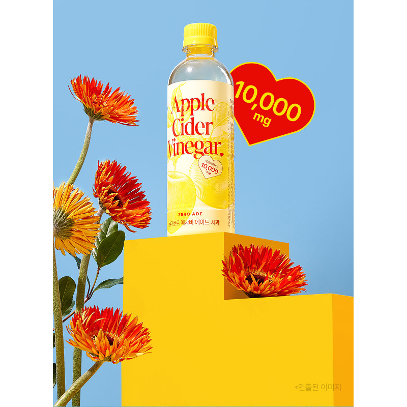 슈가로로 애사비 에이드 사과, 410ml, 24병 상품 이미지 5
