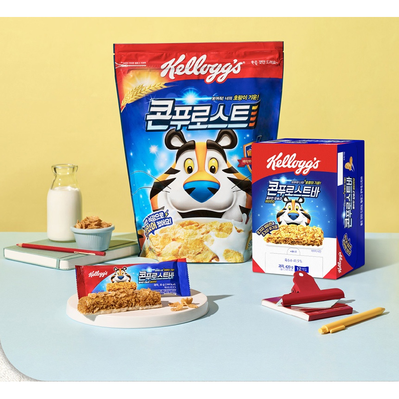 켈로그 크런치넛 에너지바, 40g, 12개 + 콘푸로스트바, 35g, 12개 상품 이미지 7