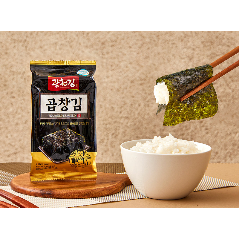 광천김 곱창김 도시락김, 5g, 27개 상품 이미지 4