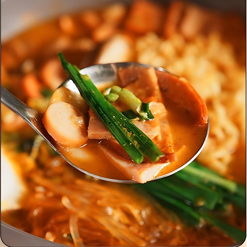선비찬 사골부대찌개, 얼큰고소 사골육수, 600g, 3개, 라면사리 1봉 증정 상품 이미지 9