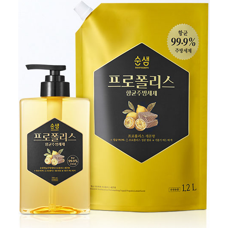 순샘 항균 주방세제 프로폴리스 애플, 500ml, 8개 상품 이미지 7