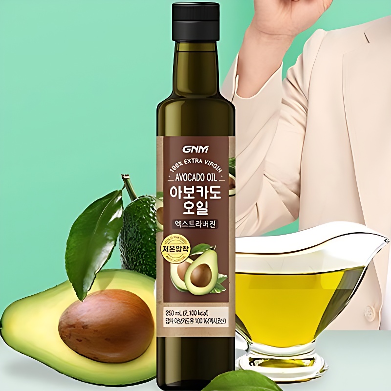 GNM 아보카도오일 엑스트라버진, 250ml, 4개 상세 이미지 3