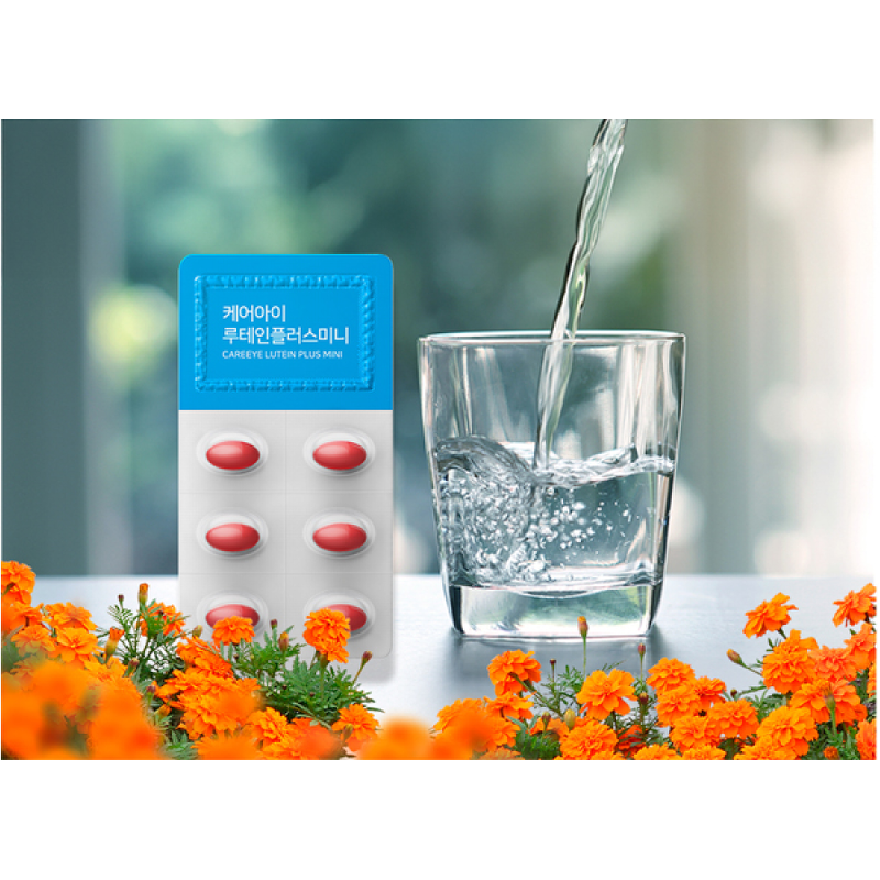 신풍제약 케어아이 루테인 플러스 미니 식물성캡슐, 300mg, 30캡슐, 3박스 상품 이미지 2