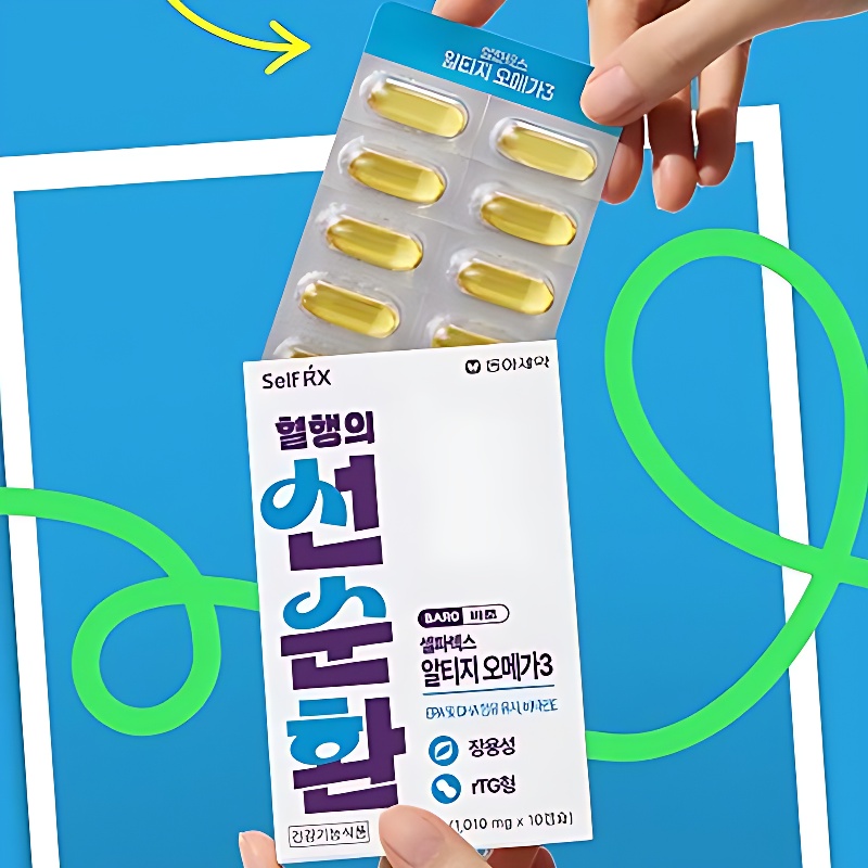 동아제약 셀파렉스 바로 알티지 오메가3, 1010mg, 10캡슐, 6박스 상품 이미지 3