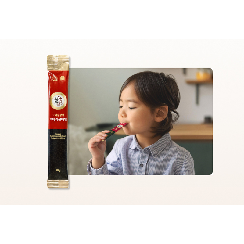 풍년보감 고려홍삼정 투데이굿타임, 15g, 100포 + 쇼핑백, 1개, 1세트 상품 이미지 2