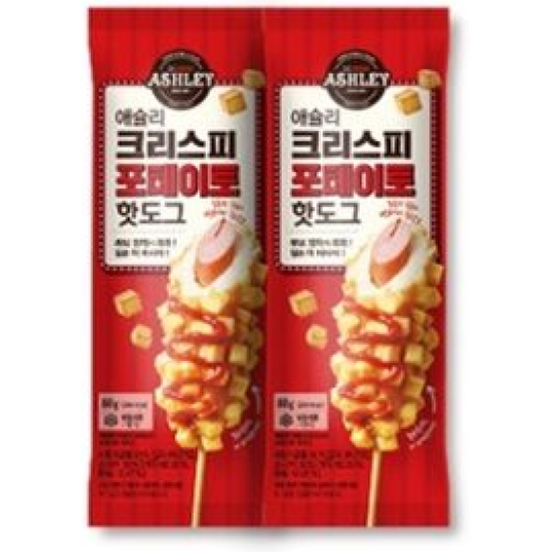 애슐리 크리스피 핫도그 4종, 80g, 8개입, 2세트 상품 이미지 3