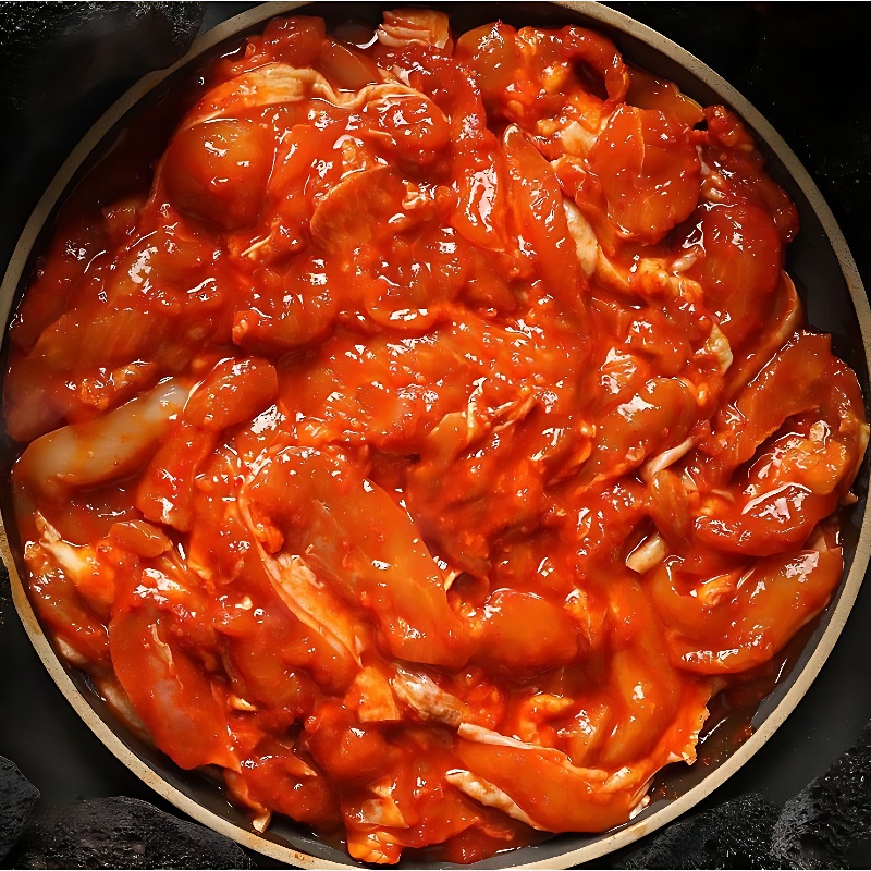 금성ON 순살 닭다리살 매콤 닭갈비, 500g, 2개 상세 이미지 4
