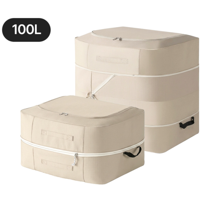 공간절약 이불 압축 파우치, 그레이, 대형, 60L, 1개 상품 이미지 6