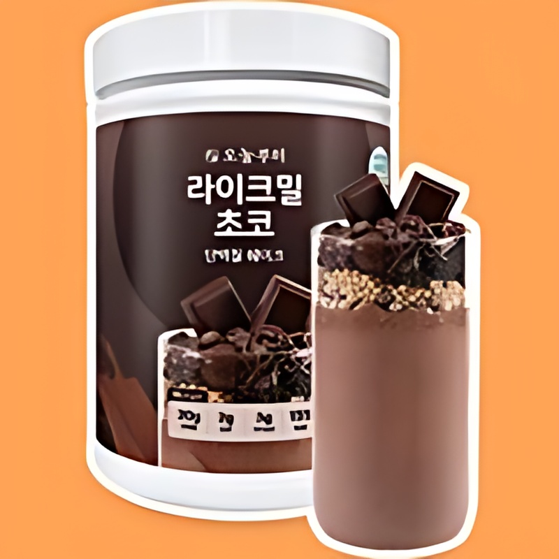 오늘부터 라이크밀 단백질 쉐이크, 초코맛 450g 1개 + 흑임자맛 450g 1개, 2개 상품 이미지 7