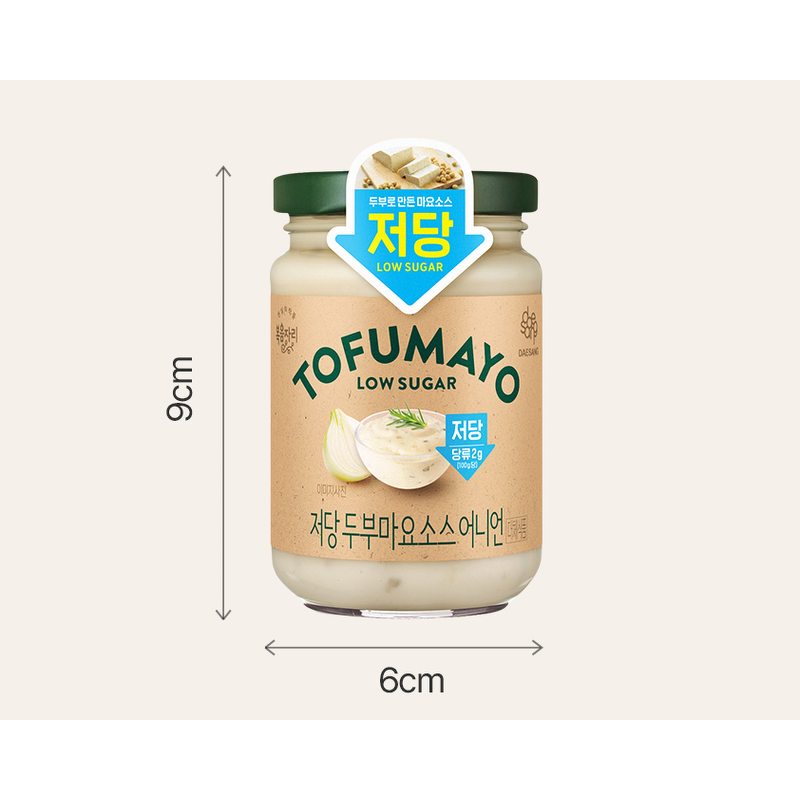 복음자리 저당 두부마요 소스, 매콤명란 185g 1개 + 어니언 190g 1개 + 와사비참깨 180g 1개, 3개 상품 이미지 6