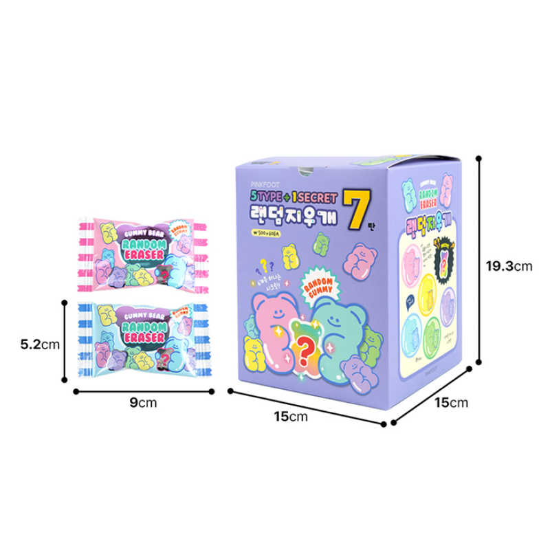 핑크풋 랜덤 지우개 7탄, 1개 상품 이미지 7