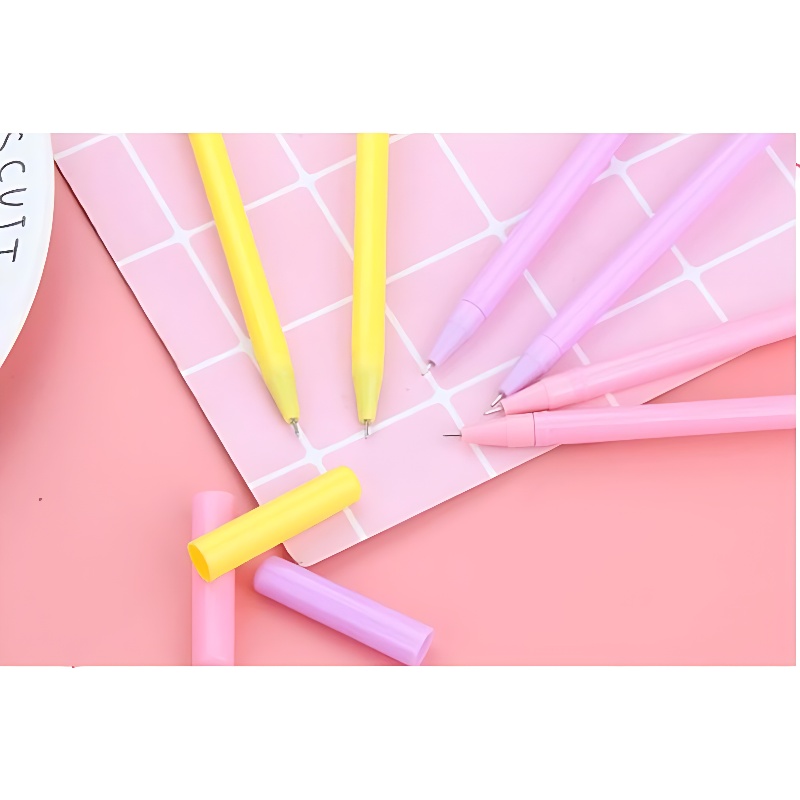 볼펜 20개 세트 부드럽게 잘 써지는 귀요미 캐릭터 젤펜, 핑크세트, 0.5mm, 20개 상품 이미지 1