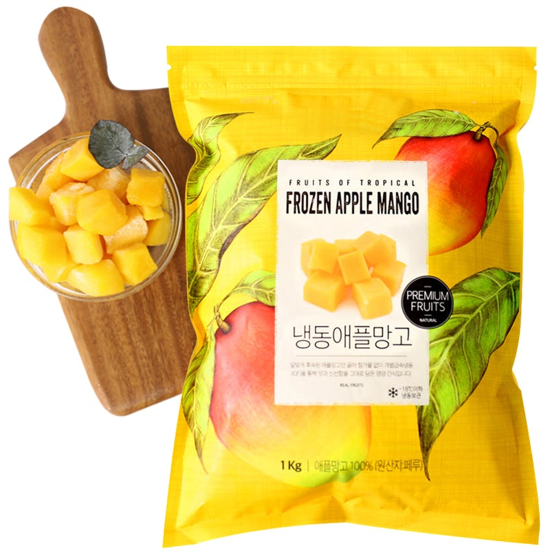 웰루츠 냉동 애플망고, 페루산, 1kg, 2개 상품 이미지 5