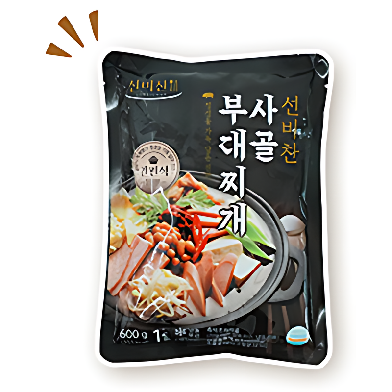 선비찬 사골부대찌개, 얼큰고소 사골육수, 600g, 3개, 라면사리 1봉 증정 상품 이미지 8
