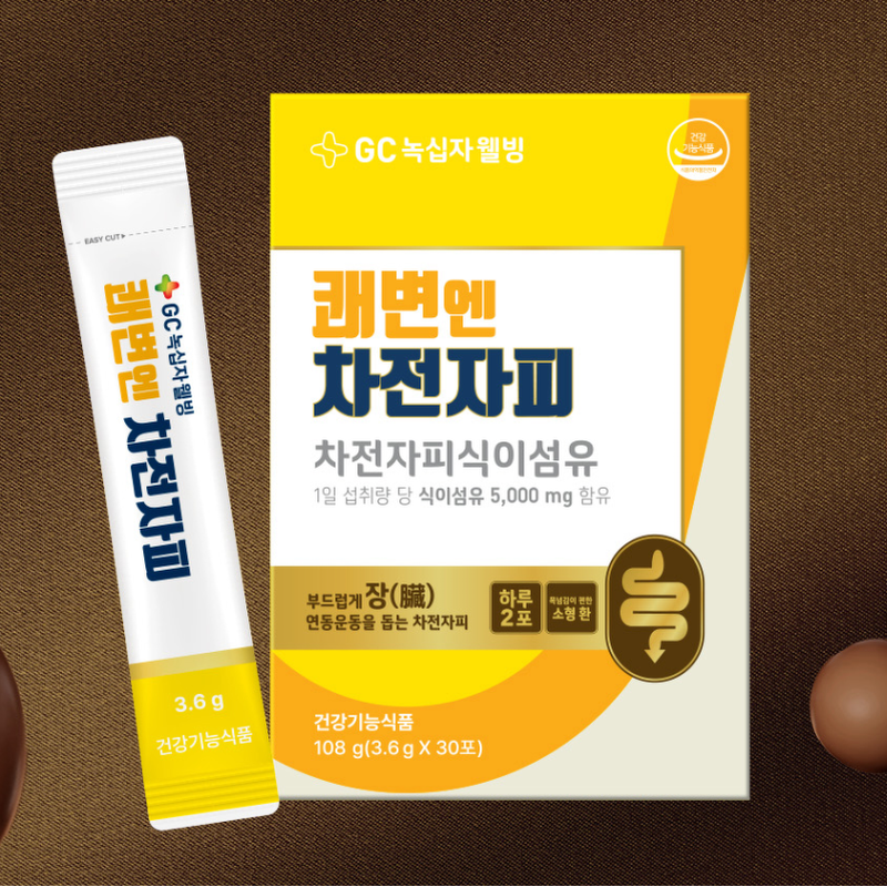 쾌변엔 차전자피 식이섬유, 30포, 2개 상품 이미지 1