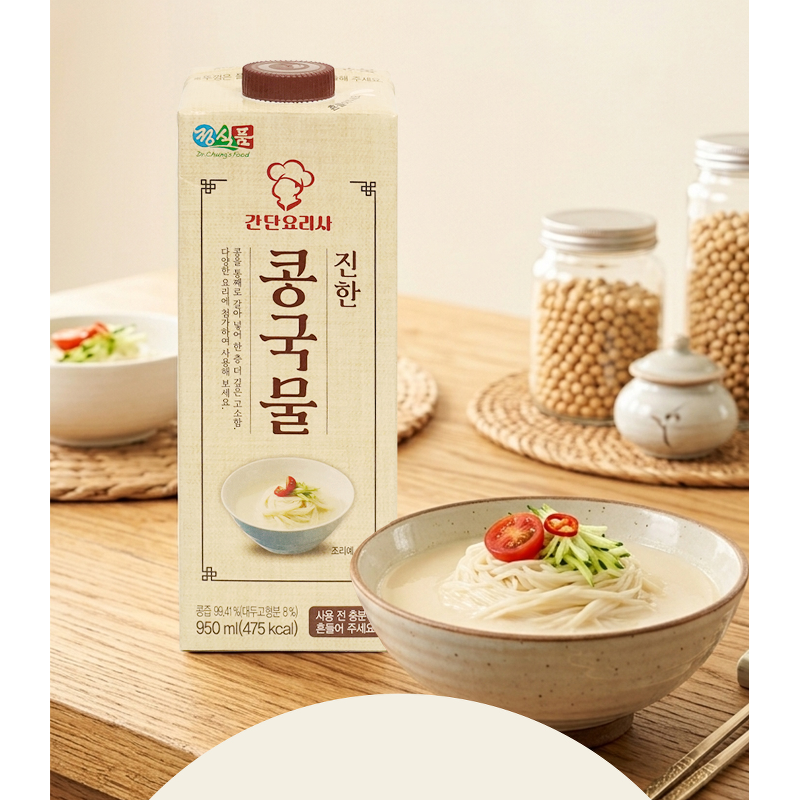 정식품 간단요리사 진한 콩국물, 950ml, 4팩 상품 이미지 2