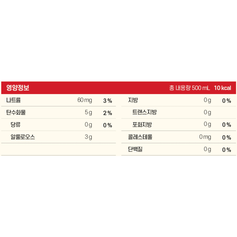 웅진 애사비 파인애플, 500ml, 24개 상품 이미지 4