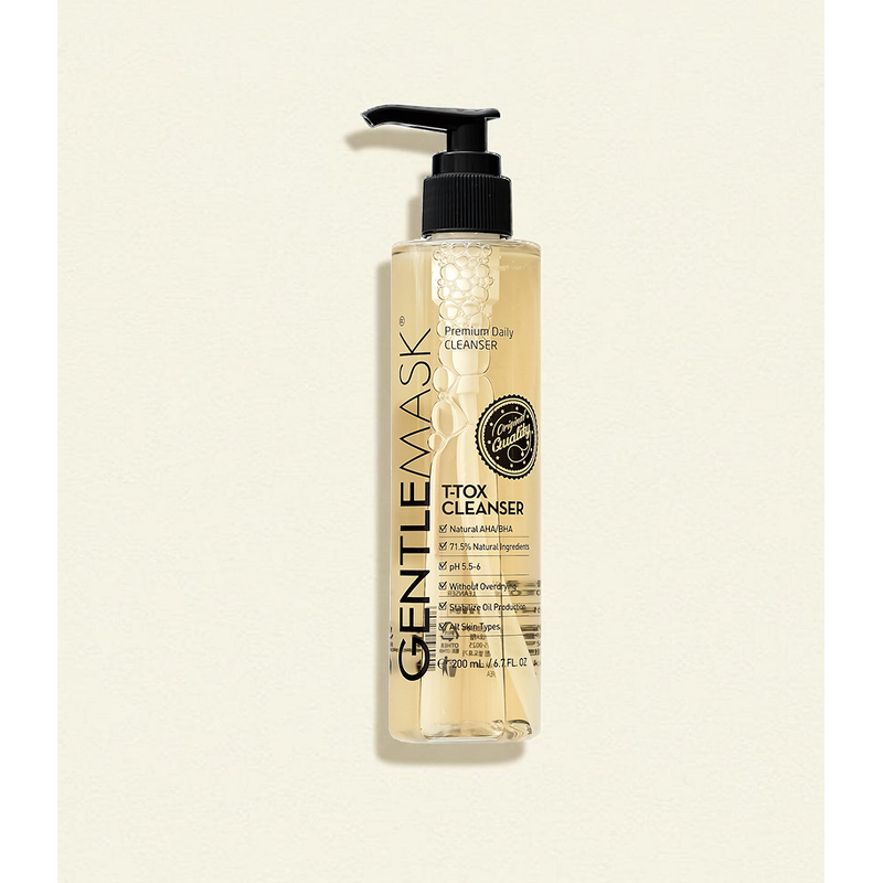 젠틀마스크 티톡스 바하 BHA 폼클렌징 어성초 약산성 시카 폼, 200ml, 1+1 구성, 총 2개 상품 이미지 1