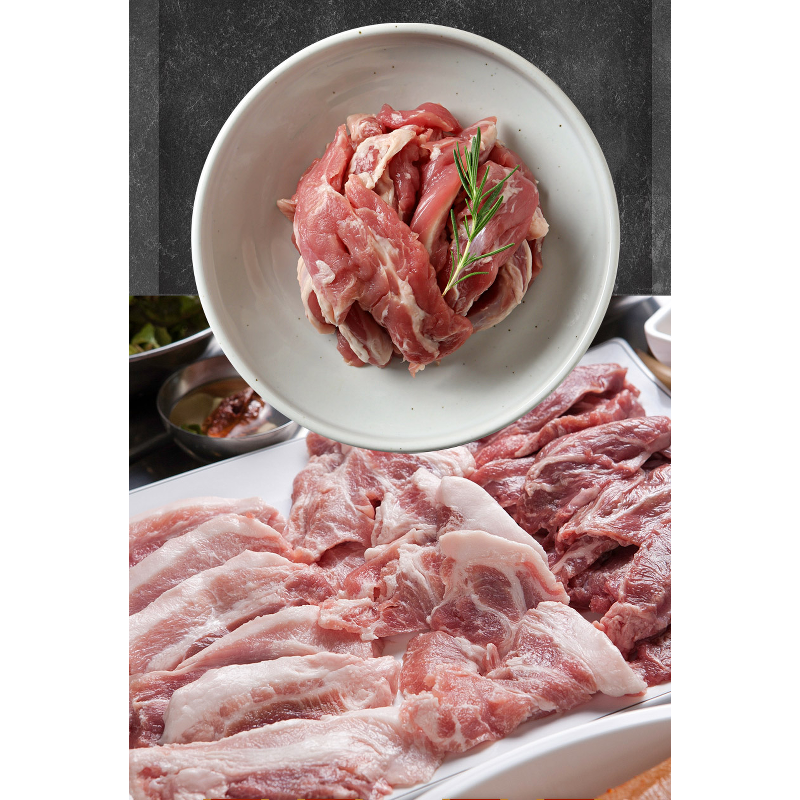 맛집대령 한돈 뒷고기모듬, 300g, 10개 상품 이미지 2